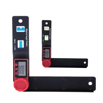 4 In 1 LCD Digital Protractor Angle spirit Level Ruler Measuring 0 999.95° /Wood working instrument goniometer detector Tools