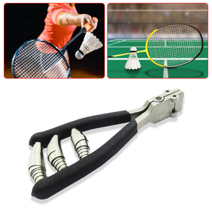 Alloy Starting Clamp Wide Head Stringing Tool Tennis Equipment for
