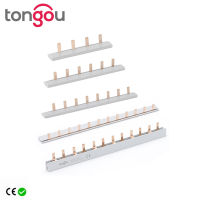 TONGOU Copper Busbar สำหรับกล่องกระจาย Circuit Breaker PIN TYPE MCB Connector Busbar การเชื่อมต่อเบรกเกอร์ combing Terminals-Pujeu