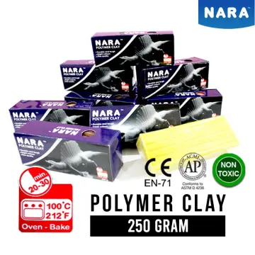 Nara Oven Bake Polymer Clay - Dark Blue ( High quality Polymer Clay oven  bake from NARA , 55g ) even as a modeling clay