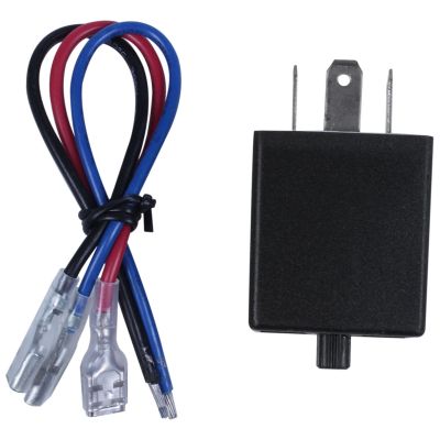 Motorcycle 3 Pin Adjustable Electronic Led Flasher Relay For Car Turn Signal Blinker Light