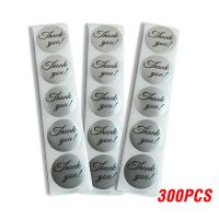 Silver Thank You Stickers Seal Labels 50-500pcs Labels Scrapbooking Stickers For Package Stationery Sticker 1 Inch Stickers Labels