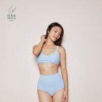 Embody Bikini in Baby Blue ชุดบิกินี่ สีฟ้าเก็บหน้าท้อง ปรับสายและรอบอกได้