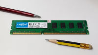 2GB DDR3 1333 Udimm15V ยี่ห้อ Crucial  บัส 1333MHz  ใช้ได้กับคอมทั่วๆไป