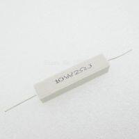 ❂◎∈ 5PCS Ceramic Cement Resistor 10W 2 ohm 2R Resistance 5 Error Cement resistance