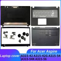 ใหม่สำหรับ A315-54 A315-42G Acer Aspire 3 A315-42 A315-54K A315-56หน้าจอ LCD สำหรับแล็ปท็อปฝาหลัง/ฝาปิดโน้ตบุค/ที่พักแขนด้านบน/เคสด้านล่าง