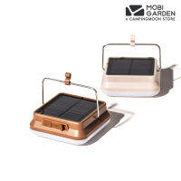 โคมไฟ Mobi Garden LED แบบแขวน มีสองสี ชาจไฟด้วย USB + โซล่าเซลล์ ขนาดเล็กพกพาง่าย