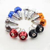 【cw】 Universal Motorcycle CNC Aluminum 7/8 quot; 22MM HandGrip Cap Barend Bar end Slider Handlebar Plug ！