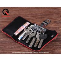 Premium Genuine Leather Multipurpose Key Pouch, Key Holders &amp; Key Wallet