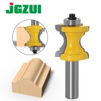 【DT】hot！ 1PC 1/2  12mm6mm8mm Shank Bullnose with Bead Column Router Bit knife Woodworking Tenon Cutter for