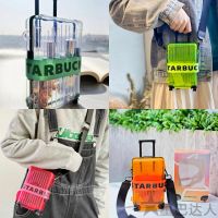 Starbuck 2022 Symphony Mini Travel Box กระเป๋าเดินทางขนาดเล็กกระเป๋า Messenger กระเป๋า Mini กล่องเก็บสี่สี Starbuck Reserve Starbuck Tumbler Starbuck Starry Sky