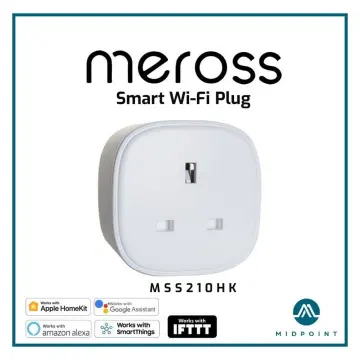Meross MSS210 WiFi Smart socket with HomeKit, Alexa and Google Asst 