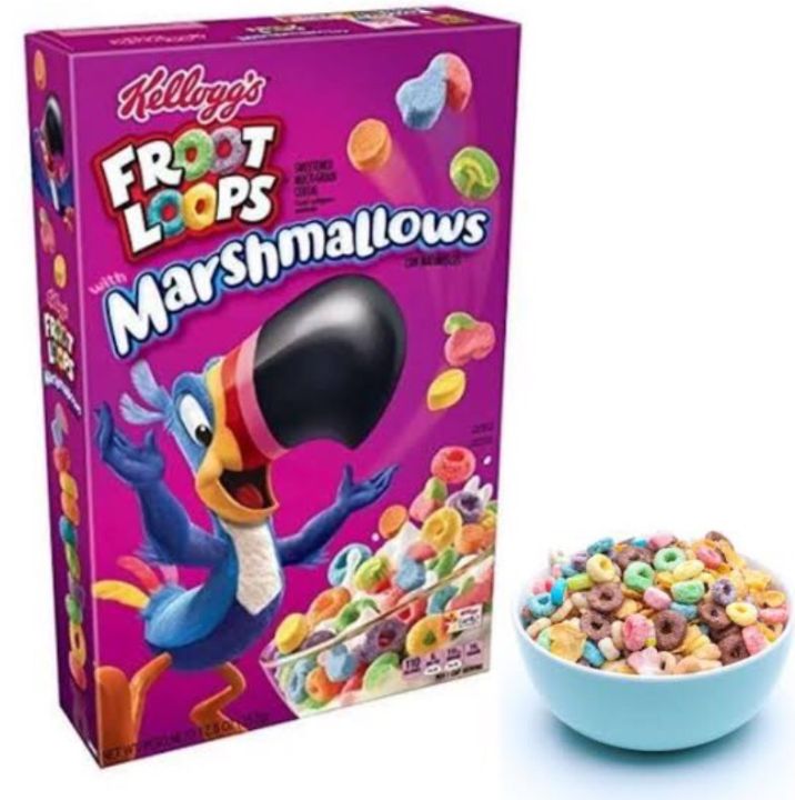 Kellogg's Froot Loops with Marshmallows cereals for kids | Lazada PH