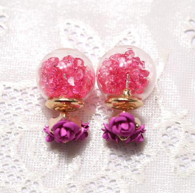 glass-flowers-crystal-stud-earring-double-glass-double-earrings-rose-1pair-aliexpress