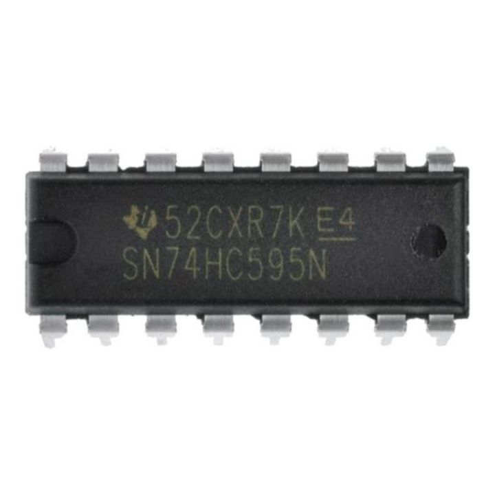 elife-10ชิ้น-ic-74hc595-74595-sn74hc595n-8-bit-shift-register-dip-16ใหม่คุณภาพดี