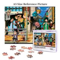 My Hero Academia (10) Wooden Jigsaw Puzzle 500 Pieces Educational Toy Painting Art Decor Decompression toys 500pcs