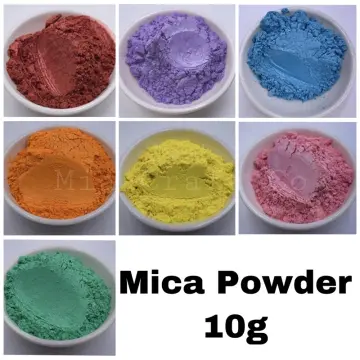 20 Colors Mica Powder Epoxy Resin Dye Pearl Pigment Natural Mica Mineral  Powder