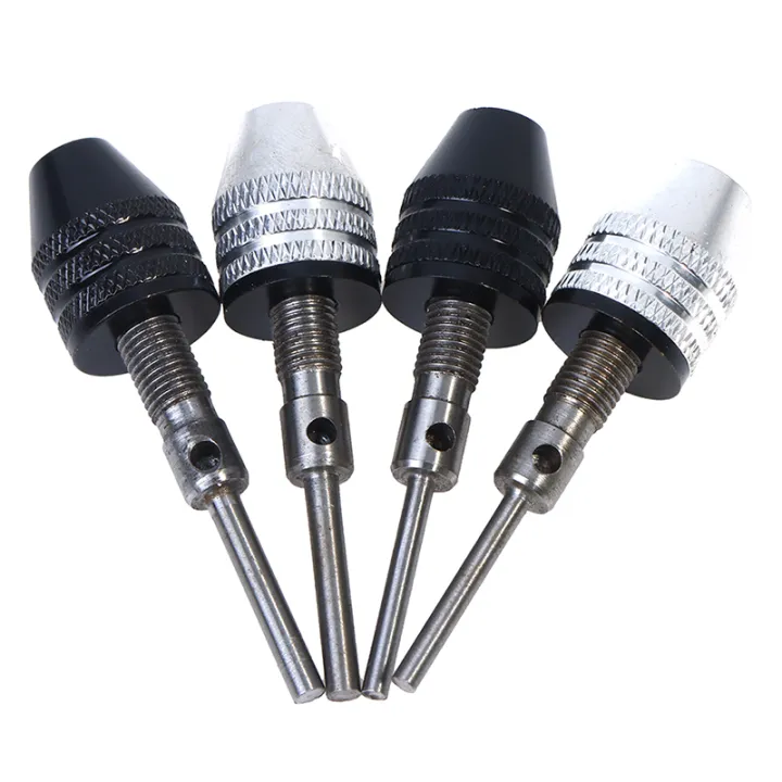 Giantree Keyless Drill Chuck Bit 2 Chuck Adapters With 10 Drills 1/4