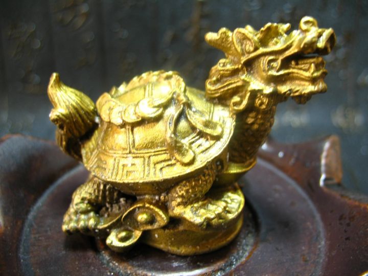 china-fengshui-bronze-brass-dragon-turtle-tortoise-wealth-lucky-longevity-statue-metal-handicraft