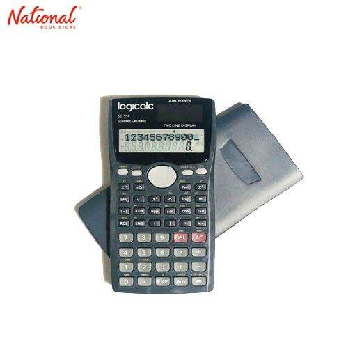 Logicalc Scientific Calculator Sc950 2Line Display Dual Power Lazada PH