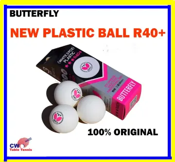 Butterfly balle S40+ 3*** pack 3