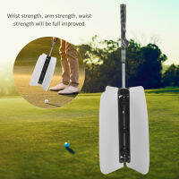 ABS Humanized Non-Slip Grip Golf Propeller Fan Trainer Swing Wind Power Training เครื่องมือ อุปกรณ์ฝึกหัด