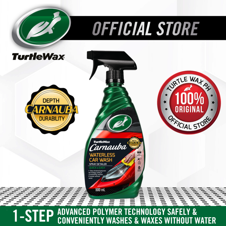 Turtle Wax Carnauba Waterless Car Wash 500ml T2140 Lazada PH
