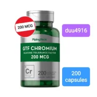 GTF Chromium 200 mcg 200 capsules