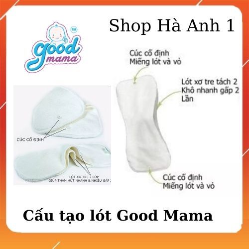 Hcmban ngày miếng lót bỉm tả vải good mama cho bé size m l từ 3 đến 20 ký - ảnh sản phẩm 1