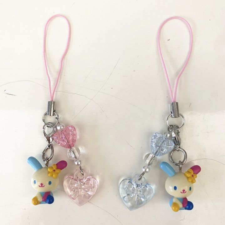 cute-kawaii-usahana-keychain-anime-bunny-keychains-mobile-phone-chain-mascot-keyring-girls-toys-small-gifts-key-chains