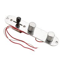 โหลดแผ่นควบคุม Prewired 3-Way Control Plate พร้อมชุดสายไฟสำหรับ ecaster Guitar Parts