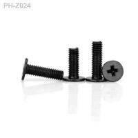 10-100pcs CM M1.4 M2 M2.5 M3 steel with black Cross Phillips Ultra Thin Super Low Flat Wafer Head Screw Bolt for Laptop Computer