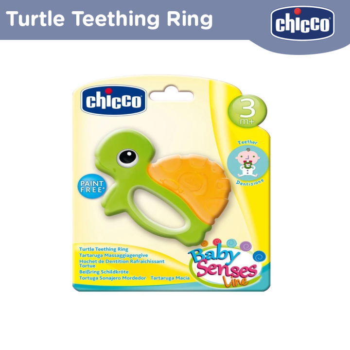 Chicco Turtle Teething Ring | Lazada PH