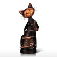 Cat Wine Rack Wine Holder Shelf Metal Practical Sculpture Wine Stand Home Decoration Interior Crafts Christmas Gifts