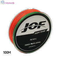 LA【ready Stock】1ม้วน100M สายตกปลา4 Strands Anti-Biting Super Strength Braided Line เหมาะสำหรับน้ำทะเลน้ำจืด【cod】