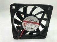 SUNON MB60101V1-000C-A99 DC 12V 1.44W 6CM,ของแท้ระบายความร้อนเซิร์ฟเวอร์2สาย2023 power amplifire fan พัดลมระบายอากาศ