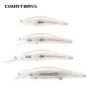 【hot】﹊๑⊕ 10Pcs System Sinking Blank Hard Lures 80mm/3.2 90mm/3.5 110mm/4.3 Unpainted Fishing Bait Minnow Wobblers