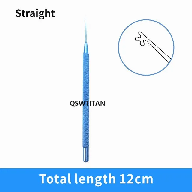 Kuglen Iris Hook Lens Manipulator straight/ angled K type Ophthalmic