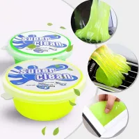 60ml Clay Dust Keyboard Cleaner Slime Toys Cleaning Gel Car Gel Mud Putty Kit Cleaning Tools