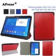 4 color Ultra Slim Case For Samsung galaxy tab 4 10.1 SM-T530 SM-T531 SM