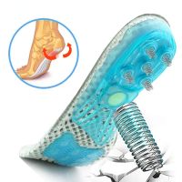 Silicone Orthopedic Shoes Sole Insoles EVA Spring Arch Support Inserts Orthotic Insoles Flat Feet Plantar Fasciitis foot Care Shoes Accessories