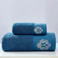 ผ้าขนหนูผ้าฝ้าย A100 ผ้าขนหนูโรงแรม4สี Pure Color Super Absorbent Super Soft Face TowelM