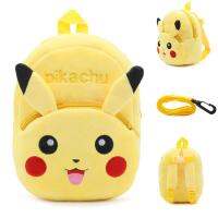 Pikachu อนุบาลชายหญิง Schoolbags ป้องกันการสูญหายน่ารักการ์ตูนเด็กกระเป๋าเป้สะพายหลังตุ๊กตาต้นการศึกษากระเป๋า