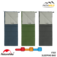 NATUREHIKE F150 ENVELOP WASHABLE COTTON SLEEPING BAG  ถุงนอนทรงสี่เหลี่ยมผืนผ้า เหมาะสำหรับอุณหภูมิประมาณ 7-13 องศาเซลเซียส