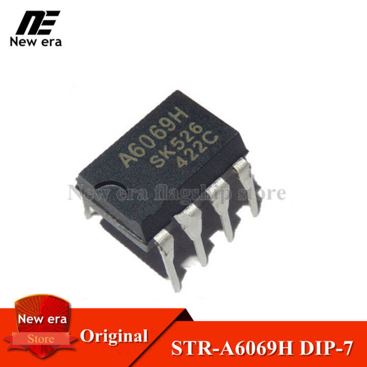10Pcs Original STR-A6069H DIP-7 A6069H A6069 DIP7 Power management chip ...
