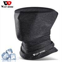 WEST BIKING Cycling Headwear Summer Men Anti-Sweat Breathable Bicycle Face Cover Running Bike Bandana Sports Scarf Headband