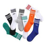 2023 New Men and Cotton Socks Ins Striped