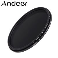 【Factory-direct】 Aflatoon Electronics 77มม. ปรับได้ ND2ถึง ND400 Variable ND Filter Fader Neutral Density Filter สำหรับกล้อง DSLR