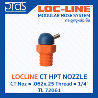 LOCLINE ล็อคไลน์ CT HPT NOZZLES หัวฉีดแรงดันสูง CT Noz = .062x.25 Thread = 1/4" (TL 72061)