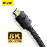 BASEUS XIAOMI MI สายเคเบิ้ล Hdmi 2 . 1 8 K / 60Hz 4K / 120 Hz 48 Gbps สําหรับ Ps5 Ps4 Laptops Monitor Hdmi Splitter QC8191608